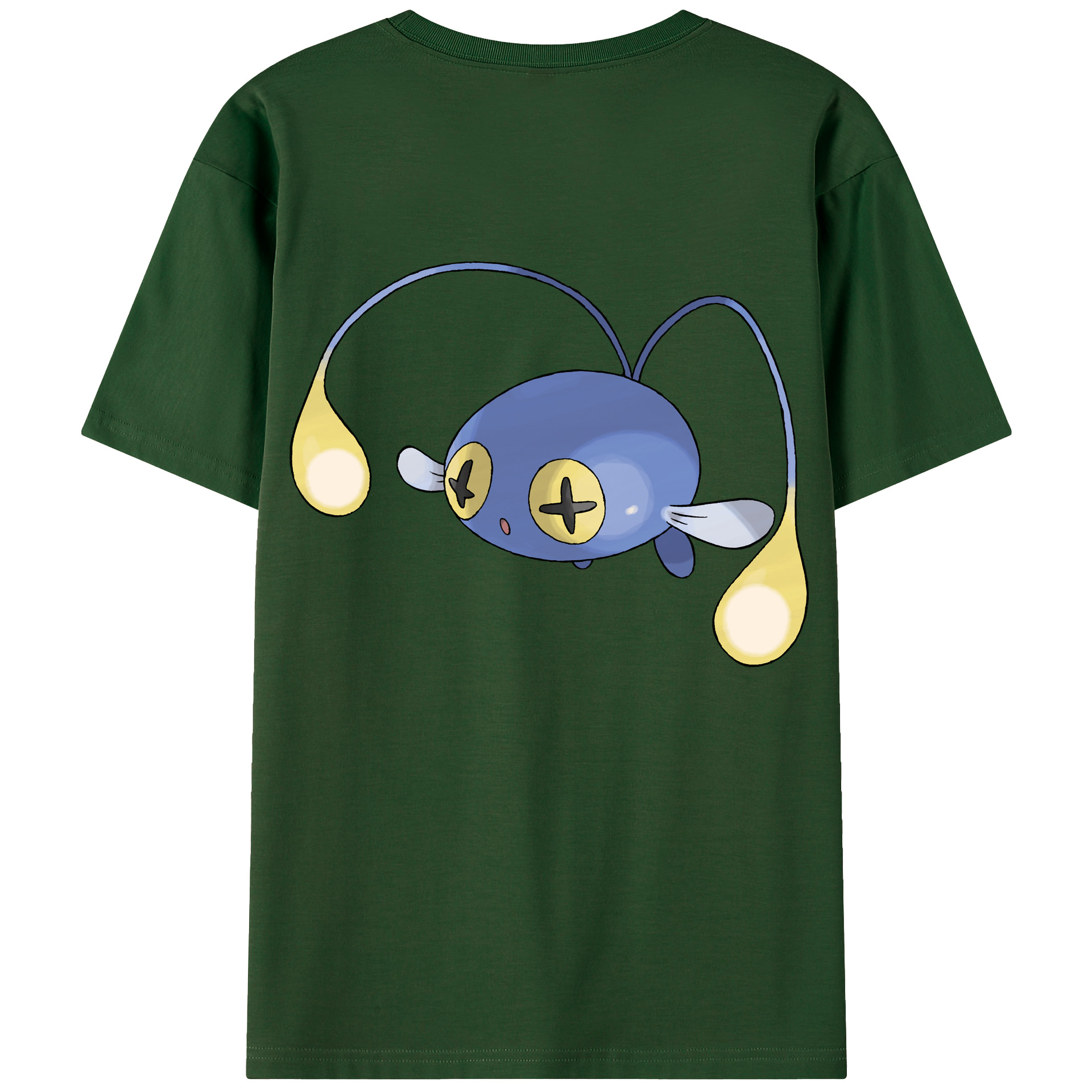 （画像用） ポケットモンスター Pokémon 綿100％半袖Tシャツ（背面プリント）